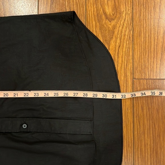 BALMAIN Collar Button Up Black Shirt - Picture 12 of 13